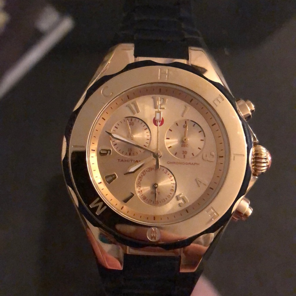 Women's Metallic Large Tahitian Jelly Bean Watch